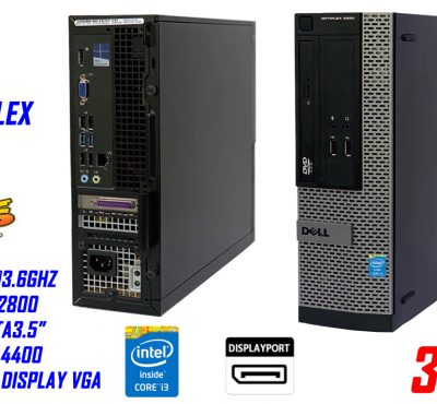 PC Dell Optiplex 3020 Sff Core i3-4160@3.6ghz/4g/500g/no dvd